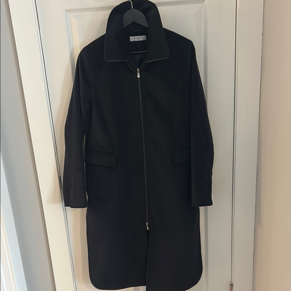 Navy Blue Women's Long Coat